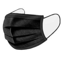 Carica l'immagine nel visualizzatore di Gallery, MASCHERINA NERA CHIRURGICA - Dispositivo Medico (DM)