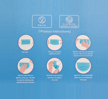 Carica l'immagine nel visualizzatore di Gallery, MASCHERINA NERA CHIRURGICA - Dispositivo Medico (DM)